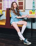 ダブルユーブイプロジェクト(WV PROJECT) BLEEZE SHORT T-SHIRTS JJST7166 (BLUE)