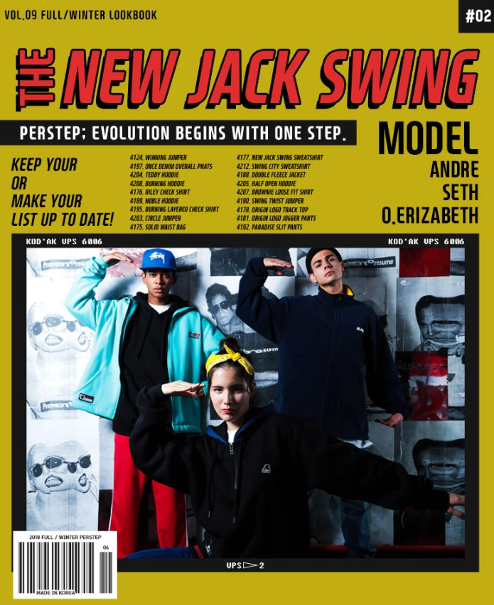 パーステップ(PERSTEP) Double Fleece Zipup Jacket 3color SMOT4188