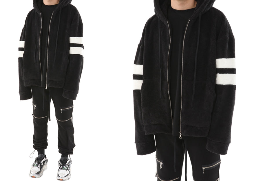 ランベルシオ(LANG VERSIO) 206 Boa Fleece Hoodie Zip-up