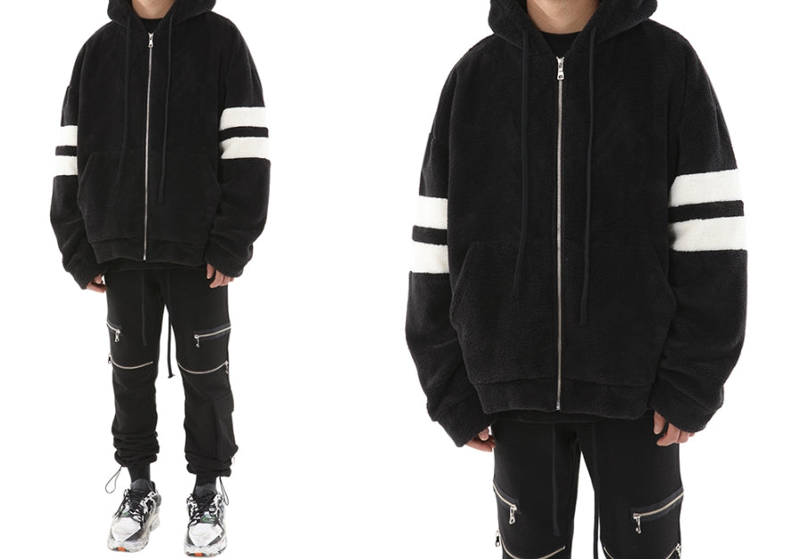 ランベルシオ(LANG VERSIO) 206 Boa Fleece Hoodie Zip-up