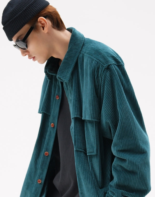 パーステップ(PERSTEP) Corduroy Wide Fit Jacket 4種 SMLS4277