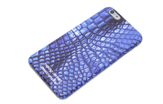 ユベスコ(UBESCO) Texture Phone Case Blue