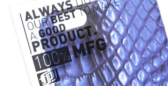 ユベスコ(UBESCO) Texture Phone Case Blue