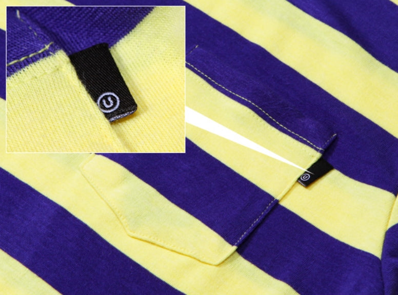 ユベスコ(UBESCO) UNICON POCKET S/T SHORT SLEEVE YELLOW KHST0482