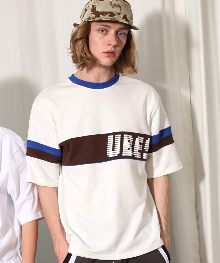 ユベスコ(UBESCO) OPTICAL SHORT SLEEVE T-SHIRT MSST8014
