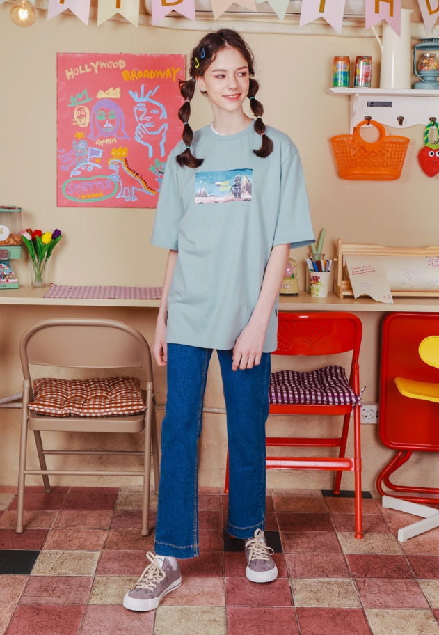 ユベスコ(UBESCO) PLANET SHORT SLEEVE MSST8023