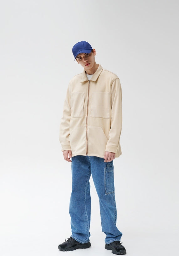 パーステップ(PERSTEP) Tonal Stripe Shirt Jacket 3種 MSLS4304