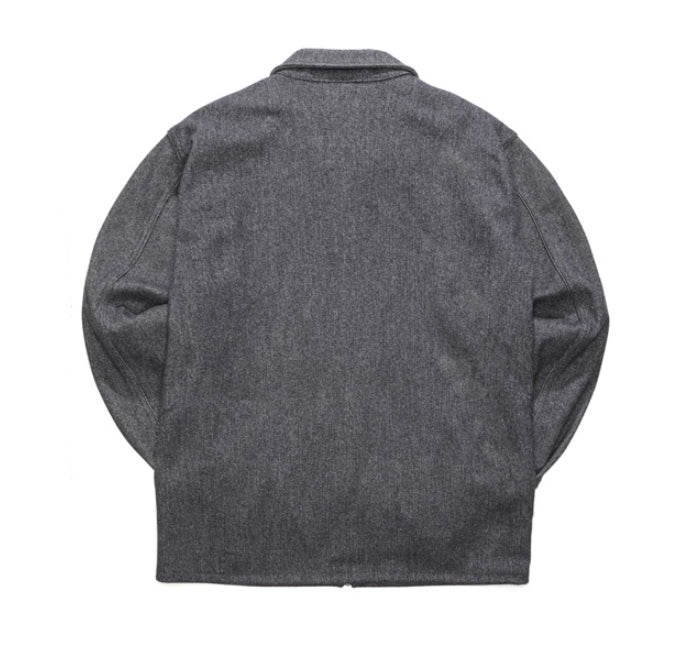 パーステップ(PERSTEP) Tonal Stripe Shirt Jacket 3種 MSLS4304