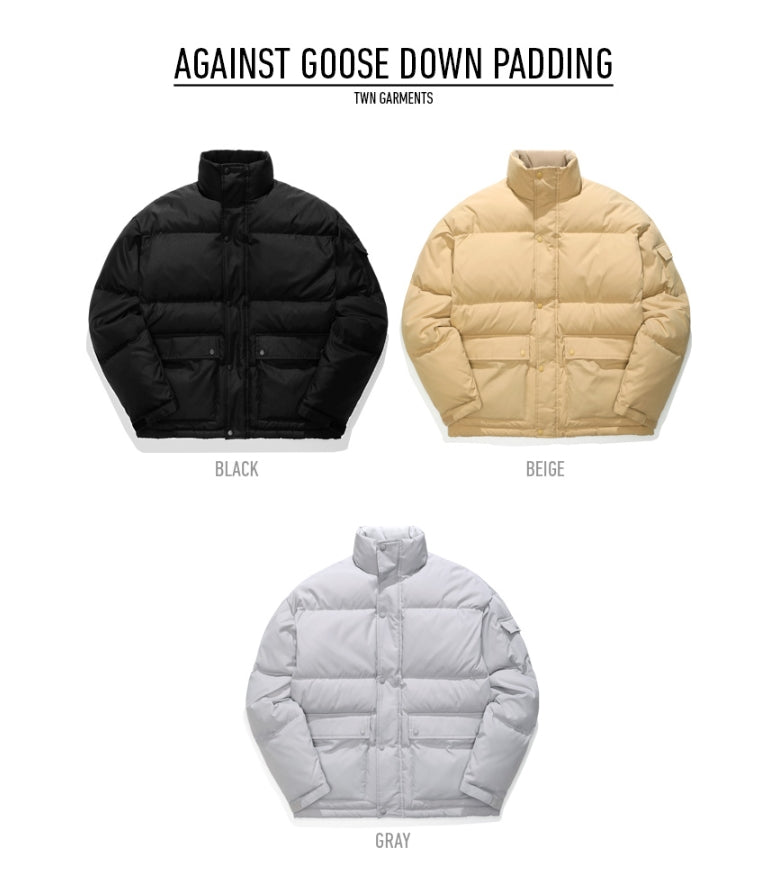 ティーダヴリューエヌ(TWN) AGAINST GOOSE DOWN PADDING  3種 STOT3205