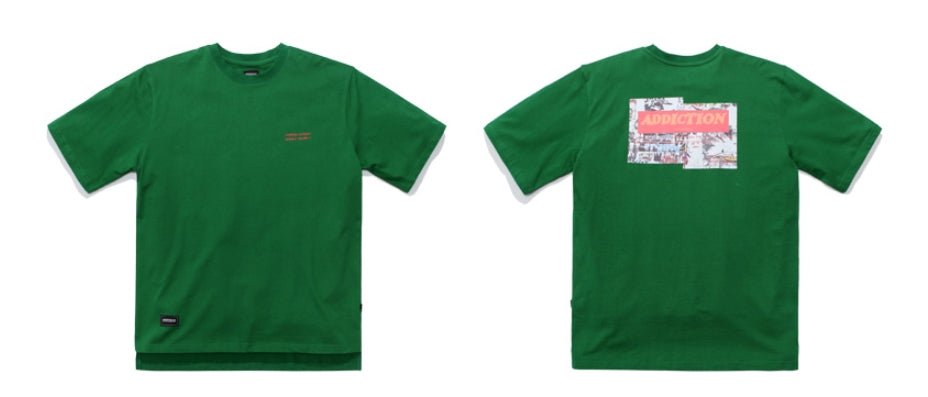 ユベスコ(UBESCO) ADDICTION SHORT SLEEVE T-SHIRT MSST8025