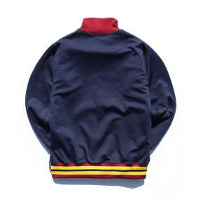 ユベスコ(UBESCO) Knock Track Zipup Navy MSZU8010