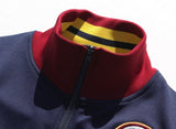ユベスコ(UBESCO) Knock Track Zipup Navy MSZU8010