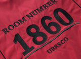 ユベスコ(UBESCO) Room Number Blouson Jumper Wine MSOT8012