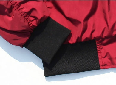 ユベスコ(UBESCO) Room Number Blouson Jumper Wine MSOT8012