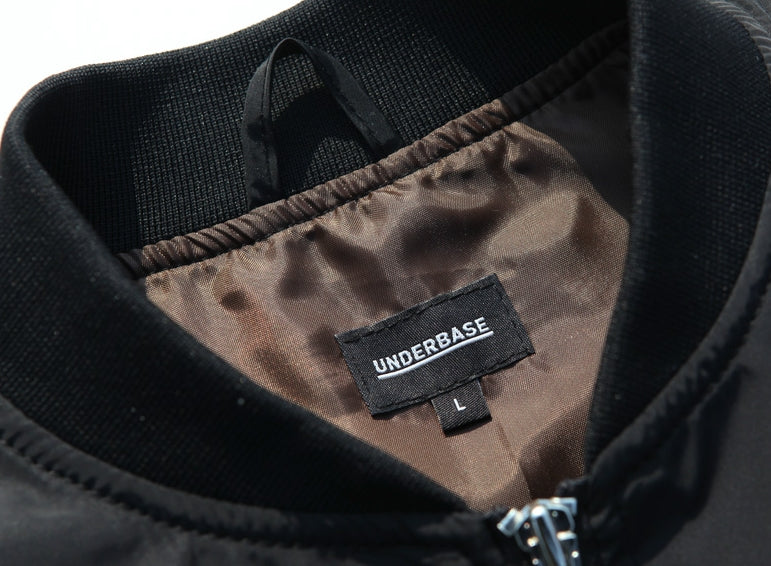 ユベスコ(UBESCO) Room Number Blouson Jumper Black MSOT8012