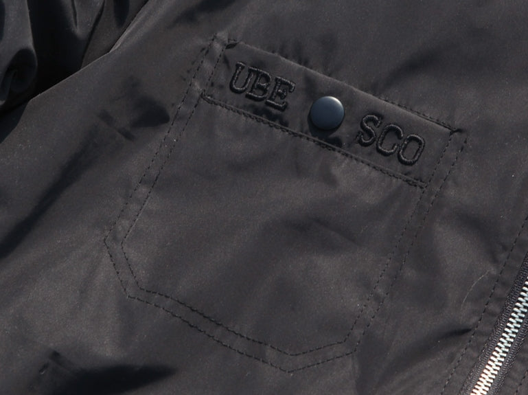 ユベスコ(UBESCO) Room Number Blouson Jumper Black MSOT8012