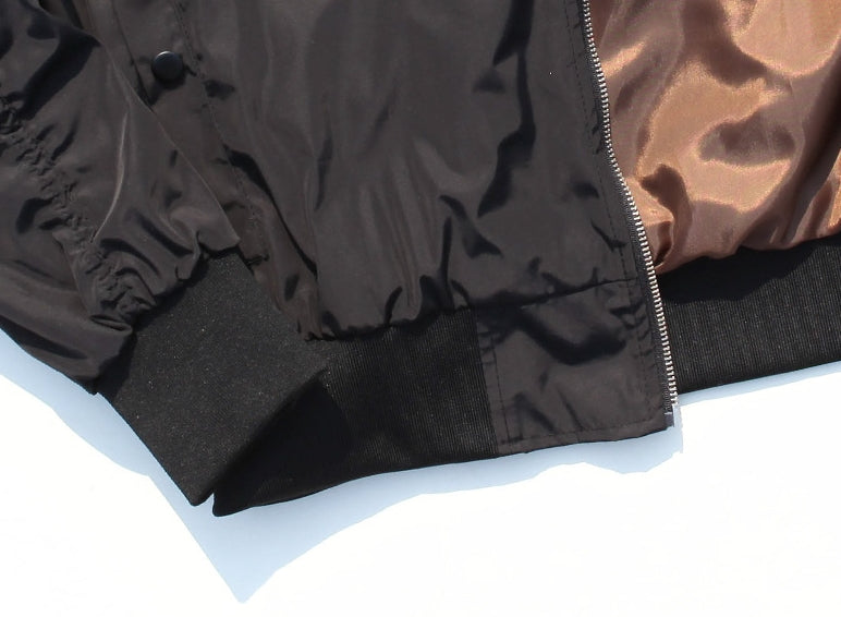 ユベスコ(UBESCO) Room Number Blouson Jumper Black MSOT8012