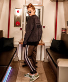 ユベスコ(UBESCO) Room Number Blouson Jumper Navy MSOT8012