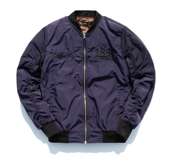 ユベスコ(UBESCO) Room Number Blouson Jumper Navy MSOT8012