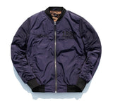 ユベスコ(UBESCO) Room Number Blouson Jumper Navy MSOT8012