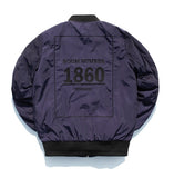 ユベスコ(UBESCO) Room Number Blouson Jumper Navy MSOT8012
