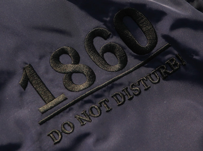 ユベスコ(UBESCO) Room Number Blouson Jumper Navy MSOT8012