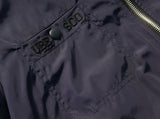ユベスコ(UBESCO) Room Number Blouson Jumper Navy MSOT8012