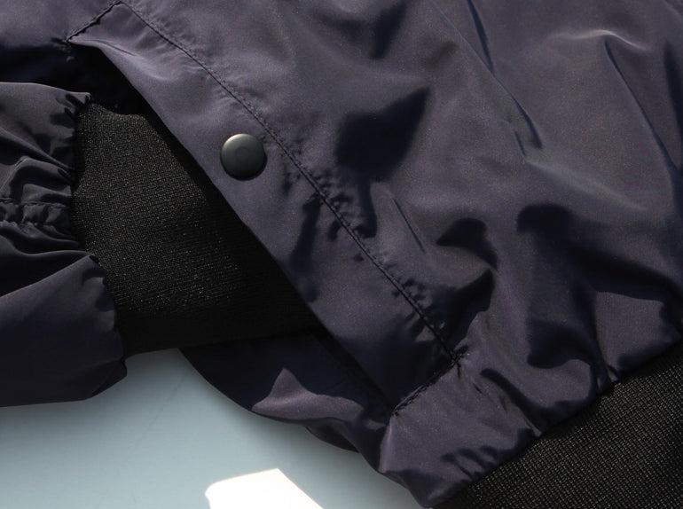 ユベスコ(UBESCO) Room Number Blouson Jumper Navy MSOT8012