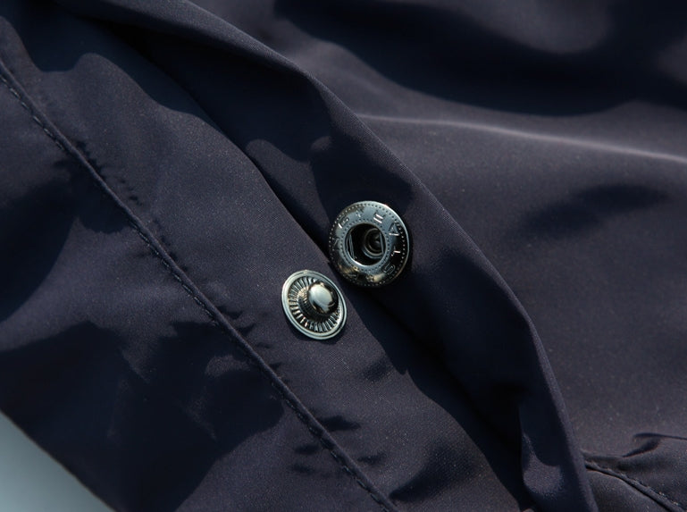 ユベスコ(UBESCO) Room Number Blouson Jumper Navy MSOT8012