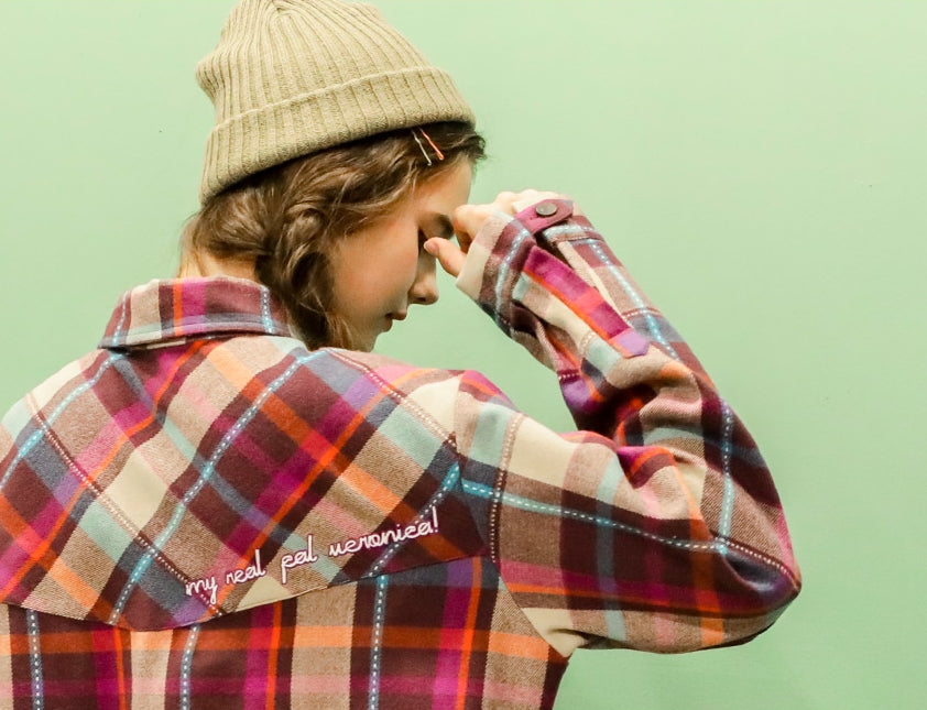 ユベスコ(UBESCO) BETTY CHECK BOX SHIRT MSLS8046