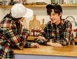 ユベスコ(UBESCO) BETTY CHECK BOX SHIRT MSLS8046