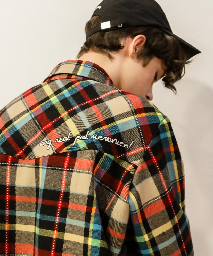 ユベスコ(UBESCO) BETTY CHECK BOX SHIRT MSLS8046