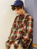 ユベスコ(UBESCO) BETTY CHECK BOX SHIRT MSLS8046