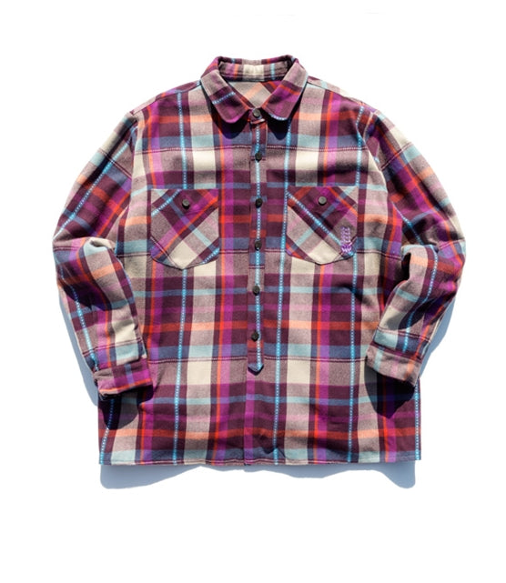 ユベスコ(UBESCO) BETTY CHECK BOX SHIRT MSLS8046