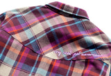 ユベスコ(UBESCO) BETTY CHECK BOX SHIRT MSLS8046