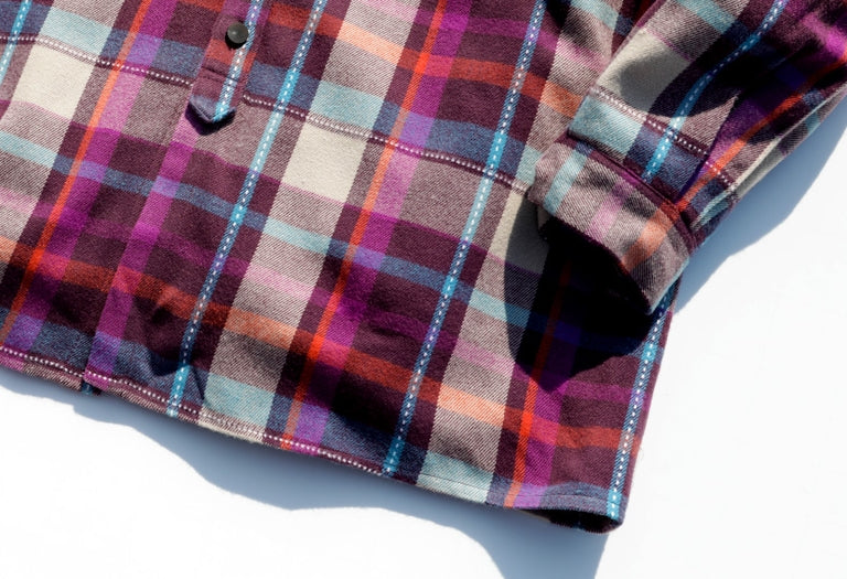 ユベスコ(UBESCO) BETTY CHECK BOX SHIRT MSLS8046
