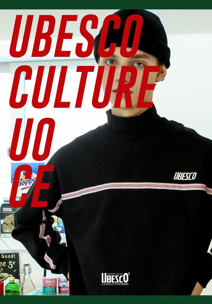 ユベスコ(UBESCO) Logo Line Sweatshirt MSMT8026