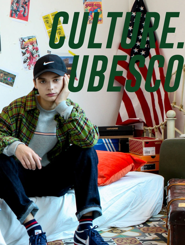 ユベスコ(UBESCO) Logo Line Sweatshirt MSMT8026