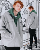 ダブルユーブイプロジェクト(WV PROJECT) WOOD BALLOON SHIRT MJLS7225 (GRAY)