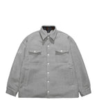 ダブルユーブイプロジェクト(WV PROJECT) WOOD BALLOON SHIRT MJLS7225 (GRAY)