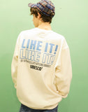 ユベスコ(UBESCO) LIKE IT SWEATSHIRT  SMMT8047
