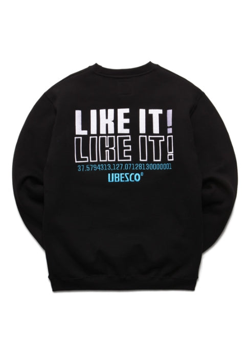 ユベスコ(UBESCO) LIKE IT SWEATSHIRT  SMMT8047