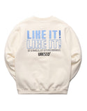 ユベスコ(UBESCO) LIKE IT SWEATSHIRT  SMMT8047