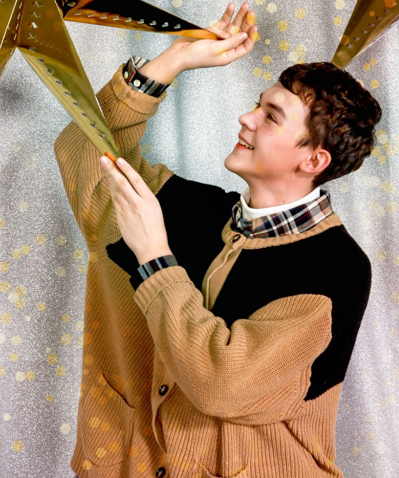 ユベスコ(UBESCO) COOKIES KNLTTING CARDIGAN MSOT8043