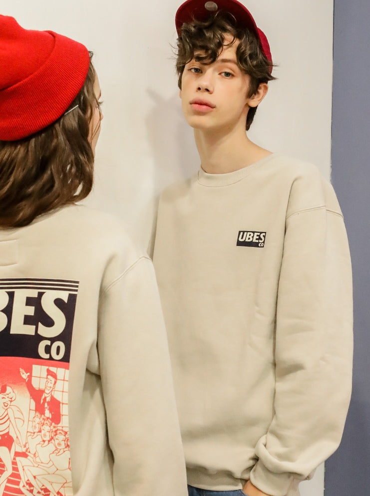 ユベスコ(UBESCO) SUGAR SUGAR SWEATSHIRT SMMT8044