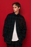 スローアシッド(SLOW ACID) SCOTT Check Shirt Jacket (GREEN)