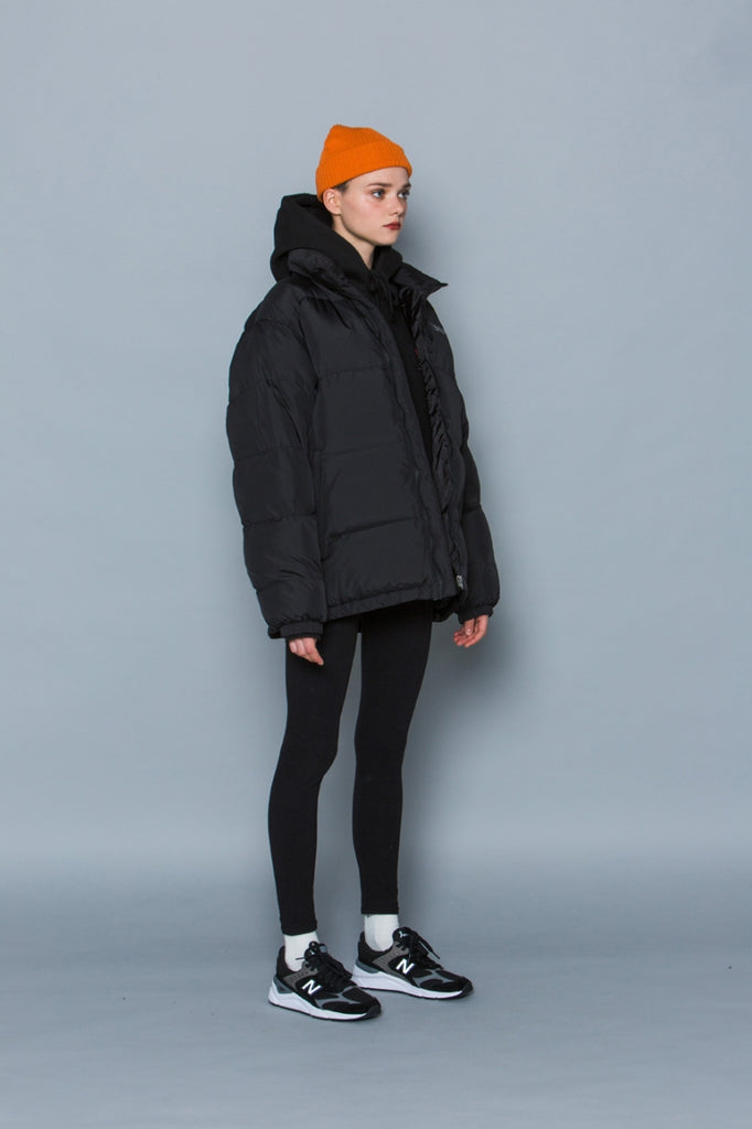 スローアシッド(SLOW ACID)   Scotch Line Logo Down Jumper (BLACK)