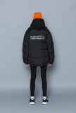 スローアシッド(SLOW ACID)   Scotch Line Logo Down Jumper (BLACK)
