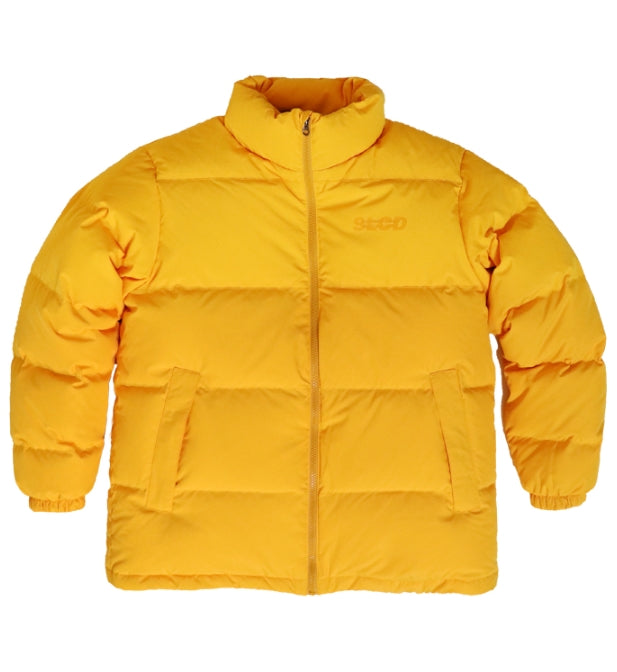 スローアシッド(SLOW ACID)   Scotch Line Logo Down Jumper (YELLOW)