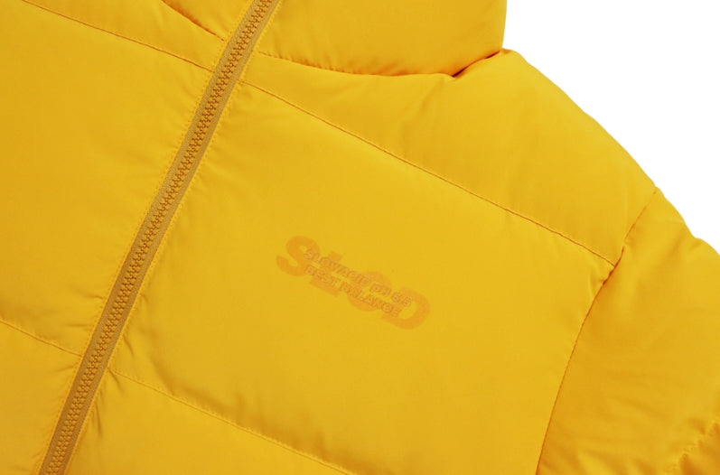 スローアシッド(SLOW ACID)   Scotch Line Logo Down Jumper (YELLOW)